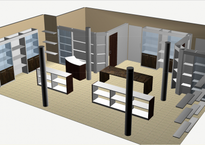 Arredamento completo per Parafarmacia